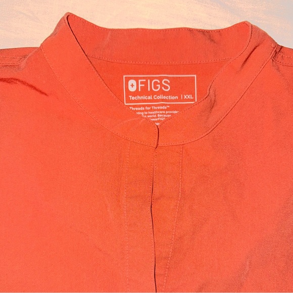 FIGS *LIMITED EDITION* Terracotta Rafaela Scrub Top XXL - Picture 4 of 8